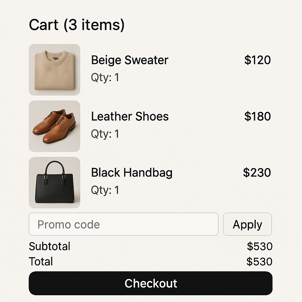 Cart & checkout