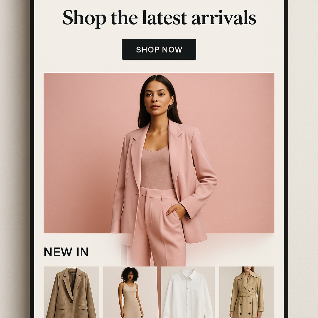 Landing page