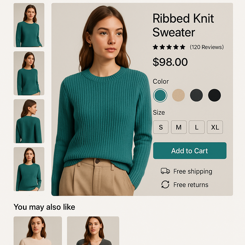 Product page